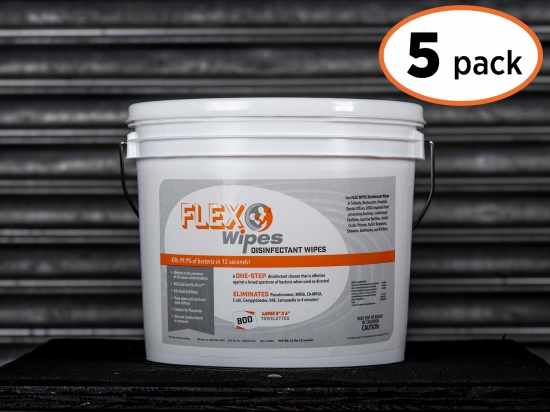 Flexwipes Empty Bucket Dispenser-5 pack